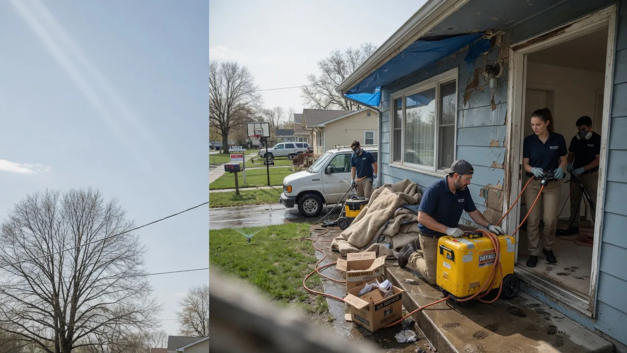 Basement Flood Cleanup in Muscoda, WI near me